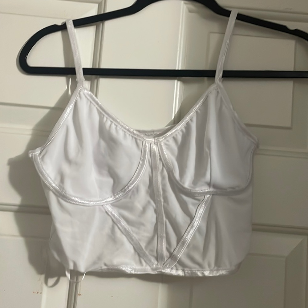 WHITE CORSET!!!